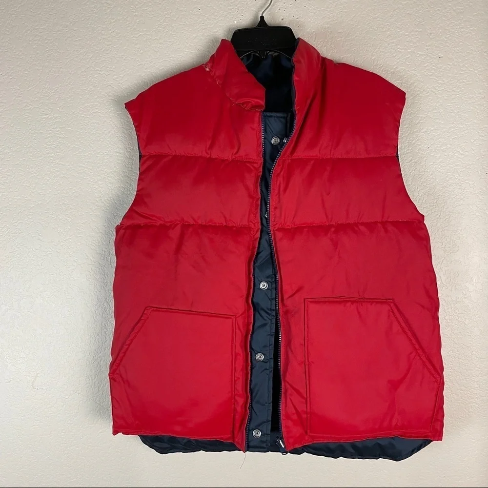 Running Scared Promo Talk Puffer Vest Reversible